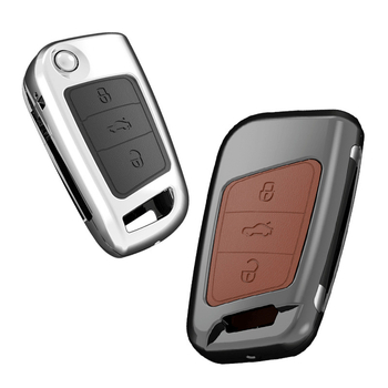 Θήκη Κλειδιού Bossco για VW Magotan και Passat CC B8, Κράμα Ψευδαργύρου, Επαγγελματικό Στυλ