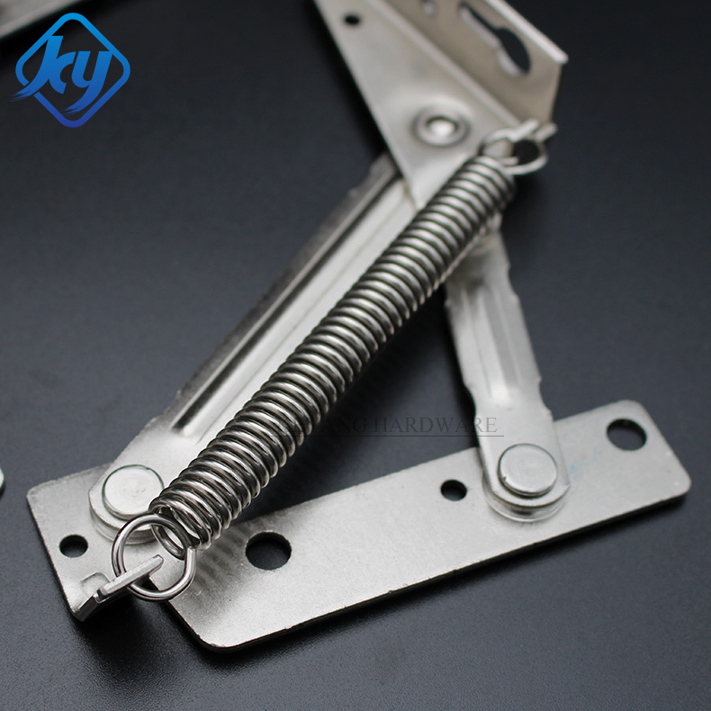 Balama pentru dulap cu deschidere de 80°, balama cu arc, fier, 1.8–2.0 mm, placare nichelată