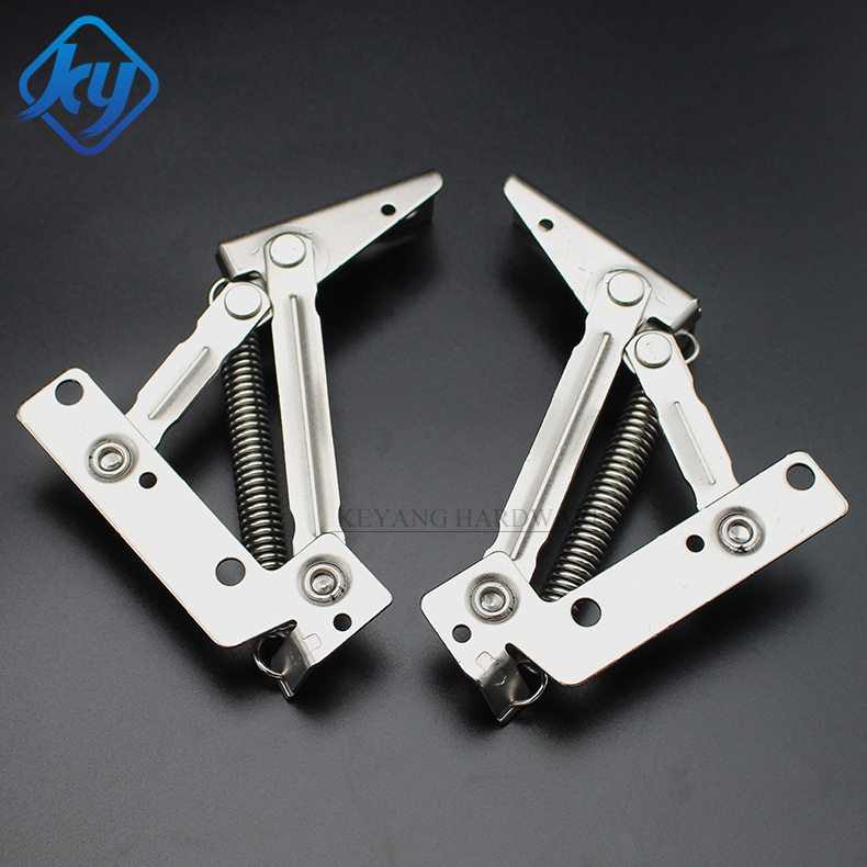 Balama pentru dulap cu deschidere de 80°, balama cu arc, fier, 1.8–2.0 mm, placare nichelată