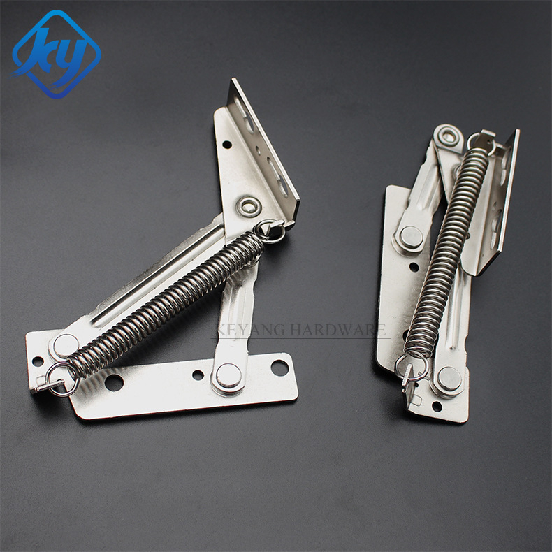 Balama pentru dulap cu deschidere de 80°, balama cu arc, fier, 1.8–2.0 mm, placare nichelată