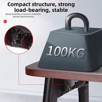 Складваем шарнир за маса за хранене, самоблокиращ се, 0°/90°/180°, студено валцована стомана, никелирано покритие