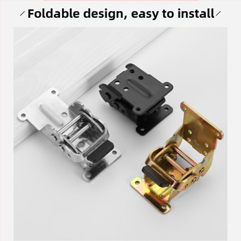 Складваем шарнир за маса за хранене, самоблокиращ се, 0°/90°/180°, студено валцована стомана, никелирано покритие