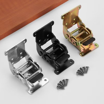 Складваем шарнир за маса за хранене, самоблокиращ се, 0°/90°/180°, студено валцована стомана, никелирано покритие