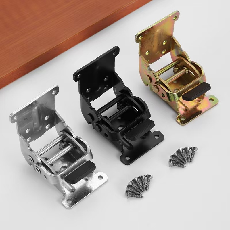 Складваем шарнир за маса за хранене, самоблокиращ се, 0°/90°/180°, студено валцована стомана, никелирано покритие