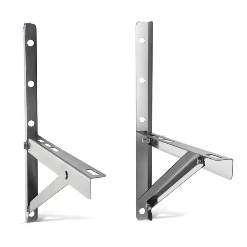 Nerūdijančio plieno lauko oro kondicionieriaus laikiklis, 5P sustiprintas išplėstas sieninis laikiklis, universalus laikiklis