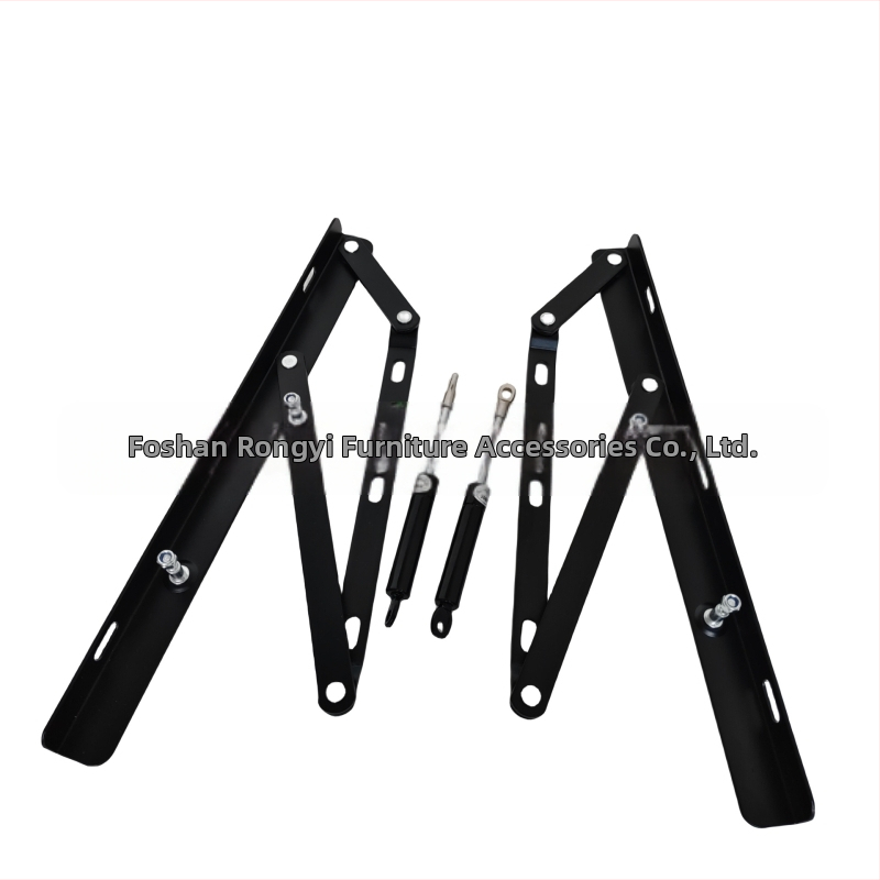 Пневматичен повдигащ прът за легло – стоманен, марка Fanyi, подходящ за татами легла, мултифункционално диван-легло, рамка за легло с повдигане, модерен минималистичен стил, боядисано покритие