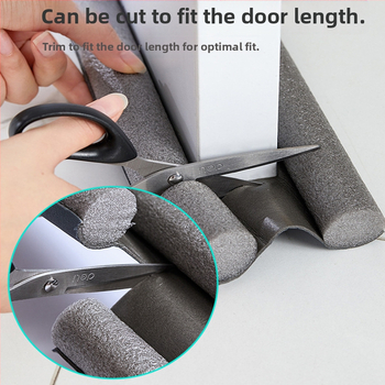 Долен уплътнител за врати от пяна – ветроустойчив и шумоизолиращ уплътнител за врати и прозорци, марка 45454/Good Cloud