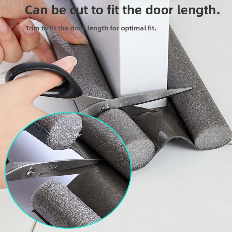 Долен уплътнител за врати от пяна – ветроустойчив и шумоизолиращ уплътнител за врати и прозорци, марка 45454/Good Cloud