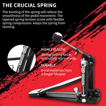 MD167 Μεταλλικό Πεντάλ Μπάσου για Ντράμς – Αξεσουάρ Κρουστών