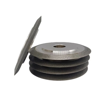 Диамантено шлифовъчно колело със наклонен ръб, борон нитрид, електроплакиране, модел 0005