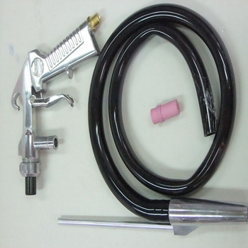 Smėlio pūtimo pistole, Modelis 22, MF prekinis ženklas, Rūdijimo ir dėmių šalinimas, Šlifavimas