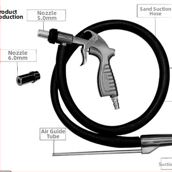 Smėlio pūtimo pistole, Modelis 22, MF prekinis ženklas, Rūdijimo ir dėmių šalinimas, Šlifavimas