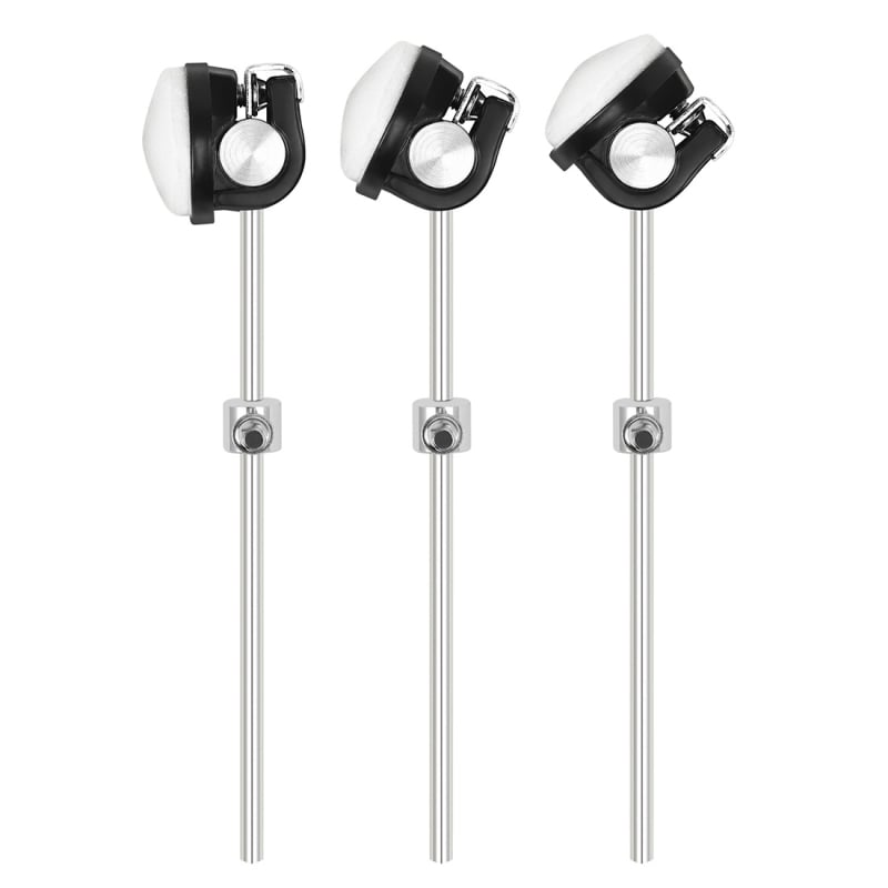 Hlava malletu pre bubny – filc, ABS oceľ, model M14, balenie OPP