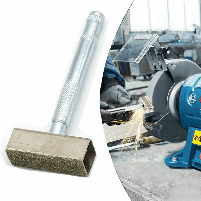 Deimantinis dreseris staliniam šlifuokliui, elektroplatintas