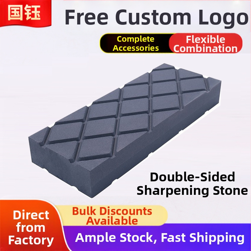 Dvostrano brusni kamen od karbida silicija s prorezima, uljni kamen za kućnu uporabu