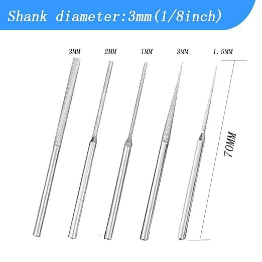 Nefrito grąžtas su išplėstu galiu, modelis JCMZ | Medžiaga: Emery | Panaudojimas: nefritui, stiklui, keramikai ir formoms | Be apdirbimo