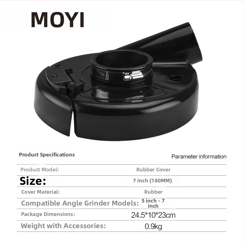 Прахозащитен капак за ъглошлайф, без прах, за сухо шлайфане – Hyhpsyj; Материал: sandalwood