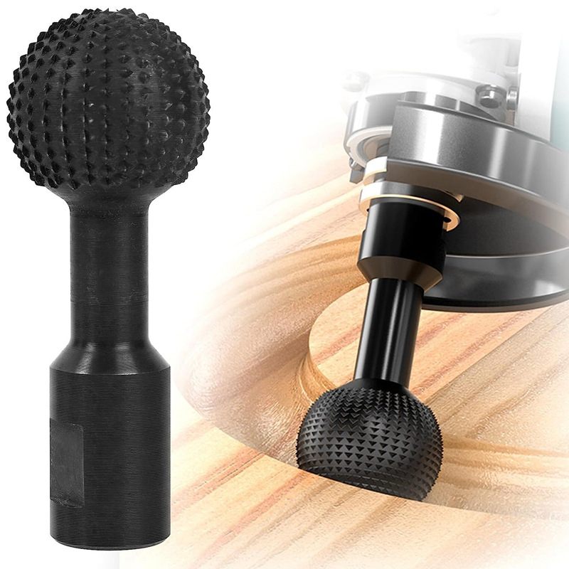 Накрайник за ъглошлайф със сферична шарнирна глава – стоманена конструкция, кръгло сечение, груби зъби, еднозърнест файл, тегло 300