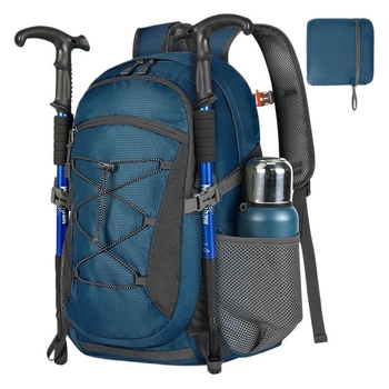 Žygio kuprinė, atspari vandeniui ir itin lengva, orui laidus Oxford audinys ir išlenkti pečių dirželiai