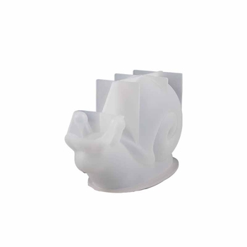 Καλούπι σιλικόνης για 3D σαλιγκάρια διακοσμητικά από εποξειδική ρητίνη και γύψο, με εύκολη αποδέσμευση