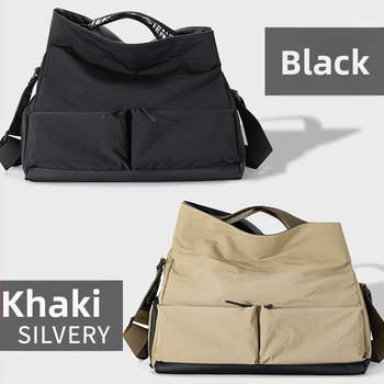 Τσάντα Ταξιδιού και Γυμναστηρίου, 20–35 L, Oxford ύφασμα, Ultra-light, Διαχωρισμός υγρών-ξηρών, Unisex