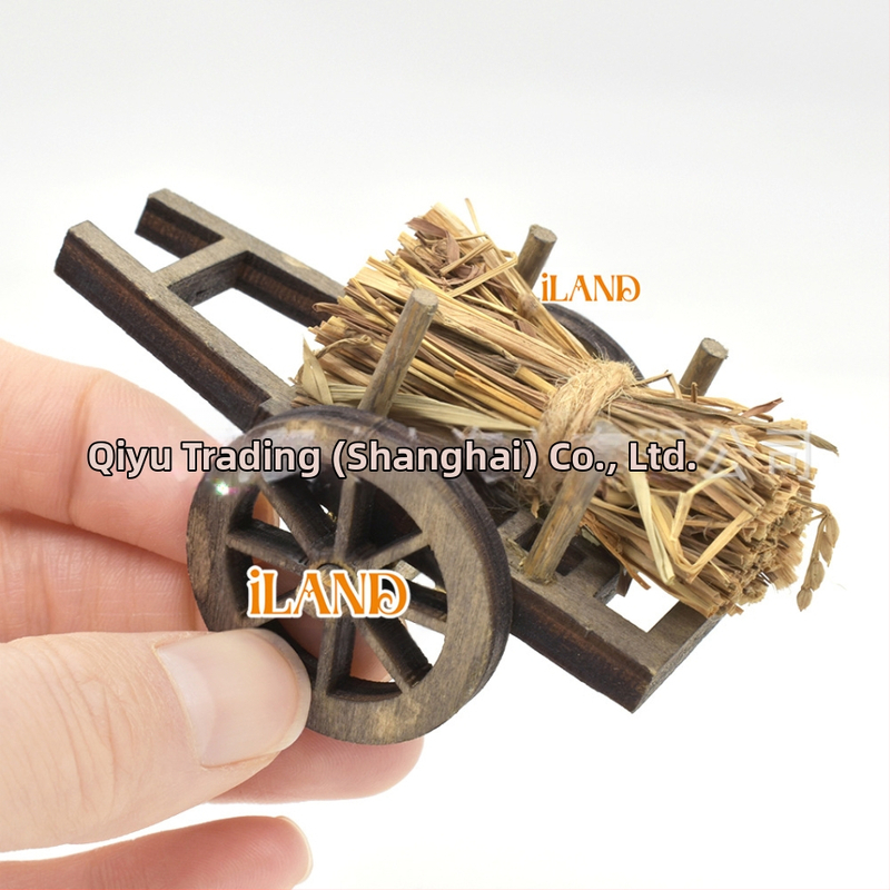 iland Medienos pagamintas lėlių namelis lauko sodei — simuliaciniai sodo priedai, kategorija Lėlių namelis su lauko sodu, amžius 7–14