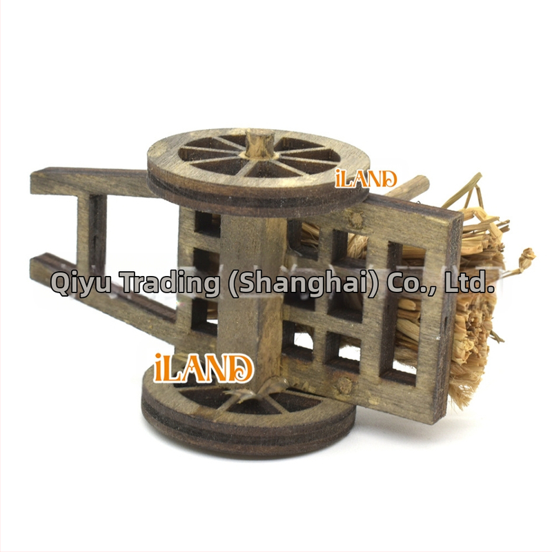 iland Дървени аксесоари за къща за кукли за външна градина — симулационни градински аксесоари, категория: къща за кукли с външна градина, възраст 7–14