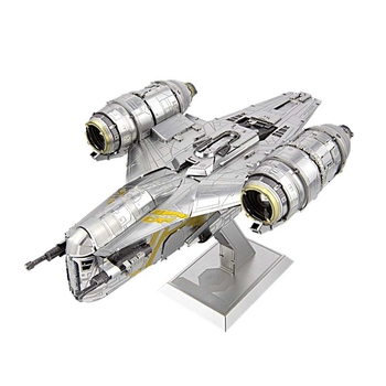 Razor Crest Mandalorian Vehicle – Μεταλλικό DIY 3D Παζλ από τη Genus, για ηλικίες 15–35