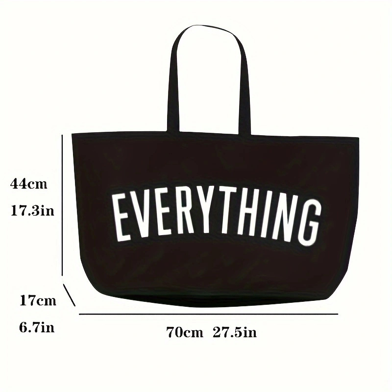 Drobės Tote rankinė, ekrano spauda, logotipas, pritaikoma