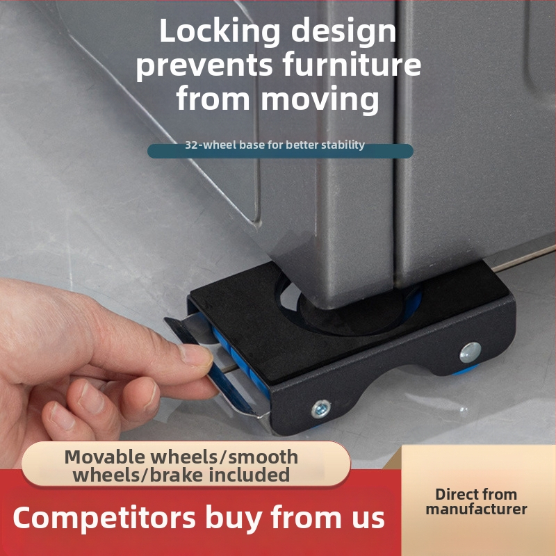 Plovimo mašinos ir šaldytuvo pagrindė su reguliuojamu, judančiu laikikliu, priešslidėjimo kilimėlis, nerūdijančio plieno rėmas, be įrengimo, 80% plastiko