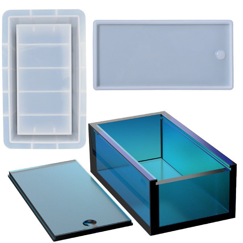 Szilikon forma epoxigyanta számára — szabálytalan alak; DIY kristálygyanta készítéséhez; süteményforma (Cake Mold) (Márka: Seven Wonderful Fresh; Anyag: szilikon; Használat: DIY kristálygyanta; Kategória: Cake Mold)