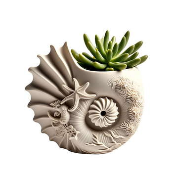 Gipso puodelio formos žvakių laikiklis ir stalinis dekoratyvinis augalų vazonas, suderinamas su kvapiosiomis žvakėmis, pusiau rankinis ir pusiau mechaninis gamyba, be logotipo