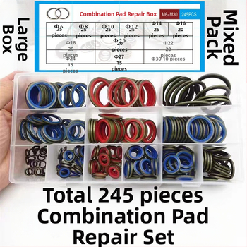 Kombinirani komplet za popravak brtvila i O-prstena za automobile, Ruixin stamping seal, model 6-163