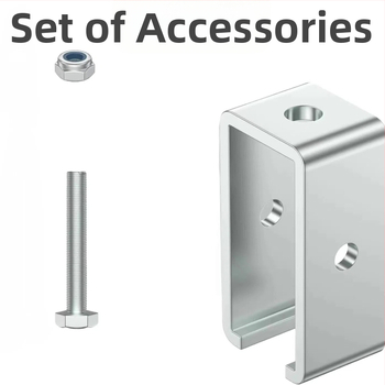 Držač tračnice za nehrđajući čelik, nosač tračnice, precizni hardver