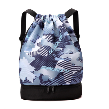 Παιδικό σακίδιο με διαχωρισμό στεγνό–βρεγμένο για κολύμβηση και γυμναστική, νάιλον, διαπνοή, αδιάβροχο, unisex, στυλ ελεύθερου ταξιδιού (Διαχωρισμός στεγνό–βρεγμένο; Νάιλον; Διαπνοή; Αδιάβροχο; Unisex)