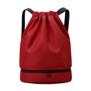 Παιδικό σακίδιο με διαχωρισμό στεγνό–βρεγμένο για κολύμβηση και γυμναστική, νάιλον, διαπνοή, αδιάβροχο, unisex, στυλ ελεύθερου ταξιδιού (Διαχωρισμός στεγνό–βρεγμένο; Νάιλον; Διαπνοή; Αδιάβροχο; Unisex)