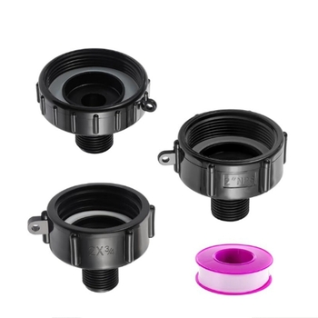 Adapter za vrtno crijevo IBC – plastični, mogućnost prilagodbe, bez brenda