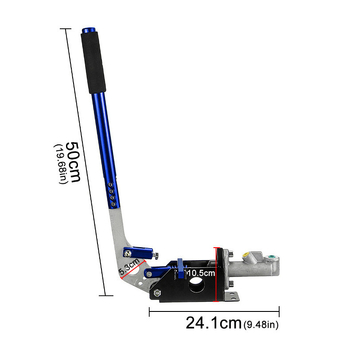 Χειρόφρενο αυτοκινήτου με επεκτεινόμενη λαβή, συμβατό με γενικά μοντέλα — Μάρκα: jdm; Μοντέλο: 156165; Υλικό: κράμα αλουμινίου