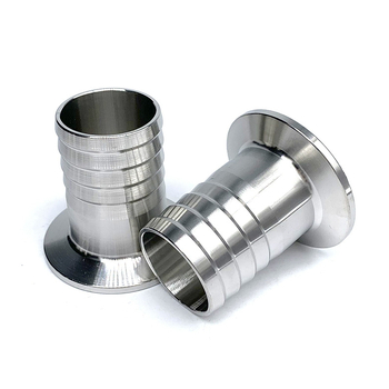 304 ανοξείδωτος χάλυβας, γρήγορη σύνδεση για σωλήνα, υγιεινή σφιγκτήρας τύπου κλιπ, κεφαλή παγόδας και ακροφύσιο