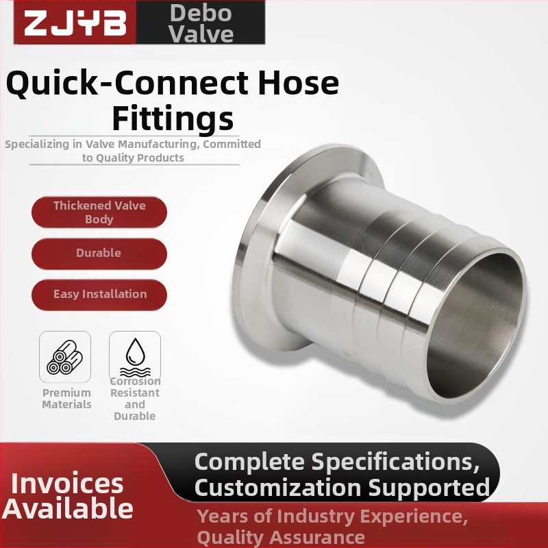 304 nerezová oceľ, rýchle pripojenie hadice, sanitárny spona typu, hlava pagoda a tryska