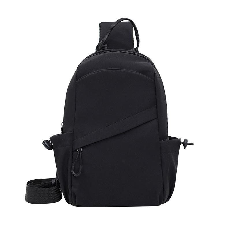 Vyriška krūtinės rankinė, miesto paprastumas, nailonas, kvėpuojanti, poliesterio pamušalas