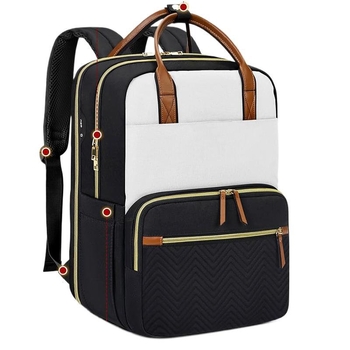 Batoh na voľnočasové cestovanie, unisex, nylon, 20-35 L, vhodný pre 10-palcový notebook, priedušný chrbtový panel.