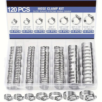 XIAOHAN stezaljka za crijevo, nominalni promjer 8–12 mm, promjer učvršćivanja 8–12 mm, za industrijske/automobilske i protupožarne namjene.