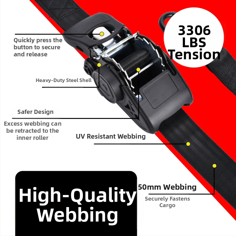 Xie Li автоматично стягащ ремък за товарно обвързване