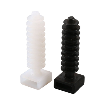 Монтажна база за кабелни стяжки със винтово закрепване, инжекционно формована