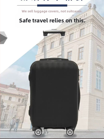 A-Z bagažo dangtis, poliesteris, kvėpuojantis, antibakterinis, vienos spalvos, suderinamas su traukimo strypu - Pavasaris 2024