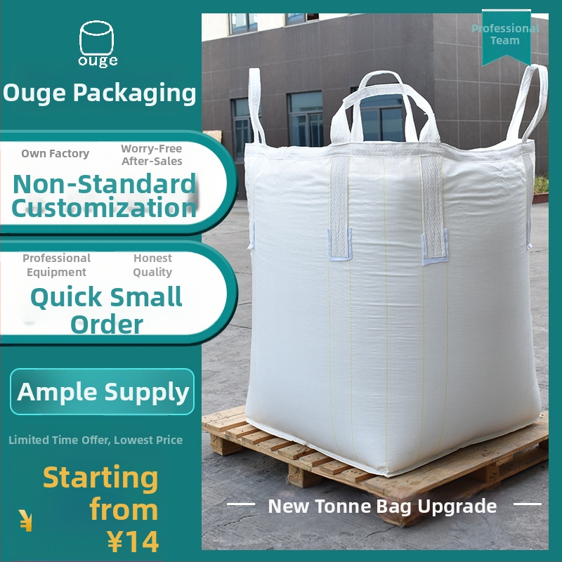 Ton bag, PP medžiaga, 1300 kg apkrova, plastinės audinių maišas, prekės ženklas OUGE
