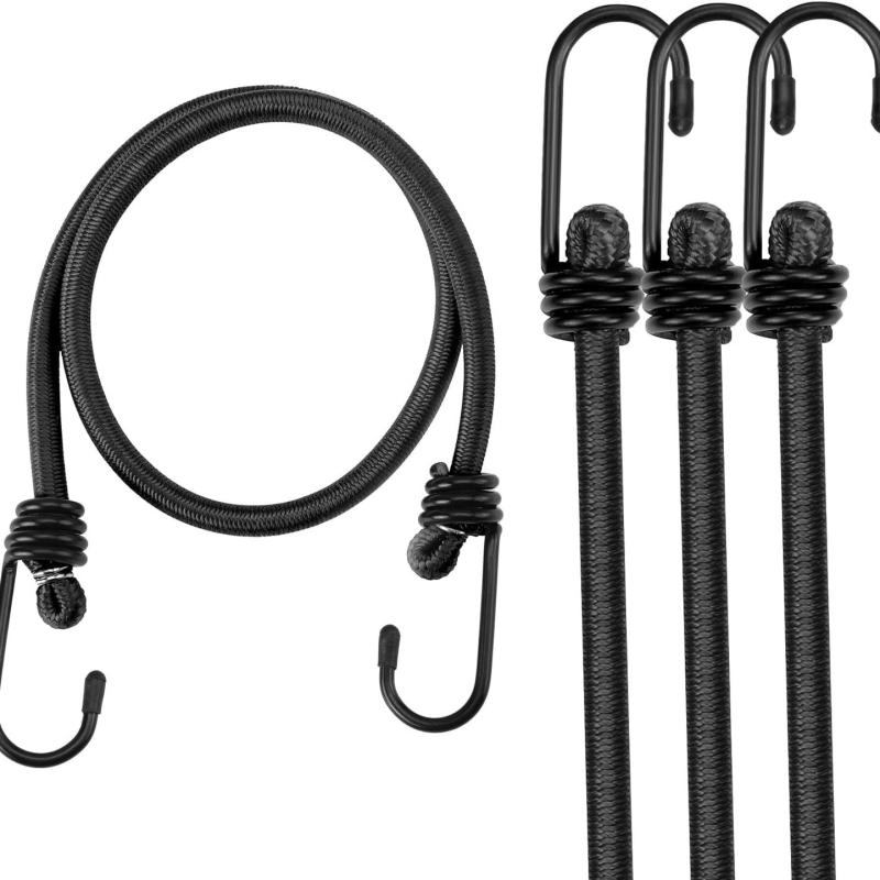 Elastický lan s hákom pre kempovanie, stany a batožinu — Jiahe značka, prispôsobené spracovanie, univerzálna kompatibilita