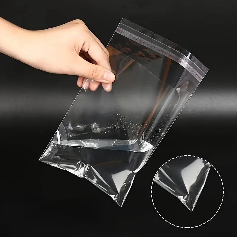 OPP lipnus maišelis drabužiams — plastikas, drabužių laikymui, logotipo spauda, grynoji medžiaga