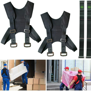 Ремък за повдигане с рамо за пренасяне на мебели и електроуреди – капацитет 100 кг, нейлонова лента, нейлоново въже, дължина 391 см, Kyot